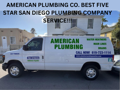 American Plumbing Co Best Five Star San Diego Plumbing Company